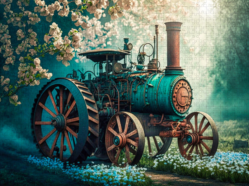 Ein Motiv aus dem Kalender Steampunktraktoren - CALVENDO Foto-Puzzle'