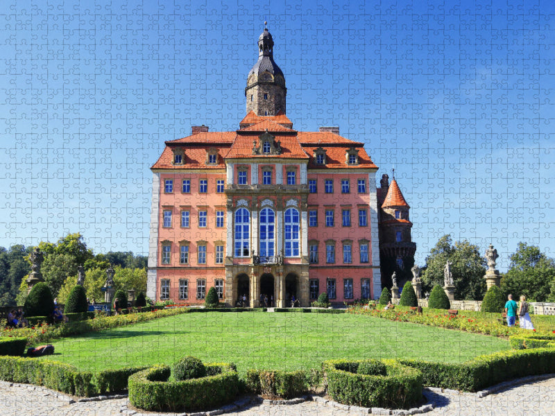 Schloss Fürstenstein in Polen - CALVENDO Foto-Puzzle'