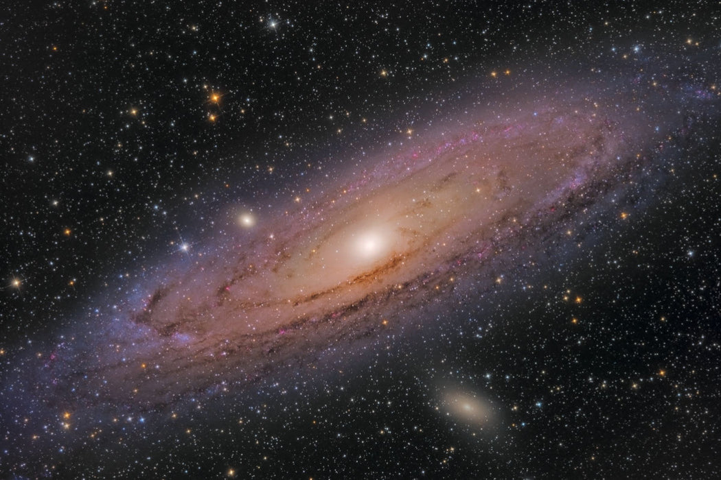Premium Textil-Leinwand M 31 Andromeda Galaxie