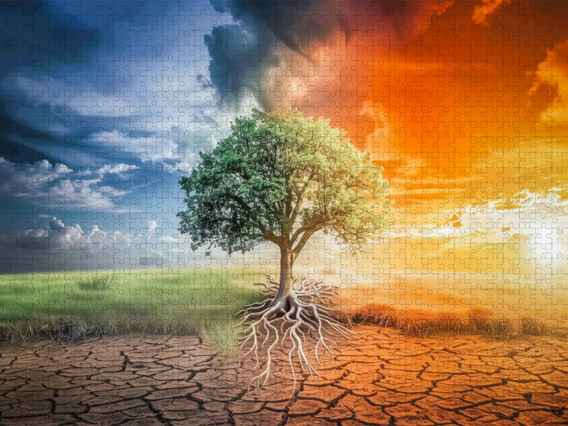 Ein Motiv aus dem Kalender Das Klima in Aufruhr - Die Spirale der Globalen Erwärmung - CALVENDO Foto-Puzzle'