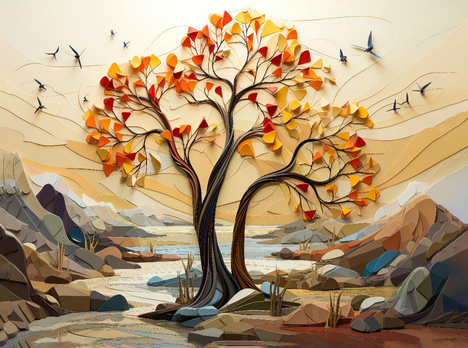 Baum Kunst - CALVENDO Foto-Puzzle'