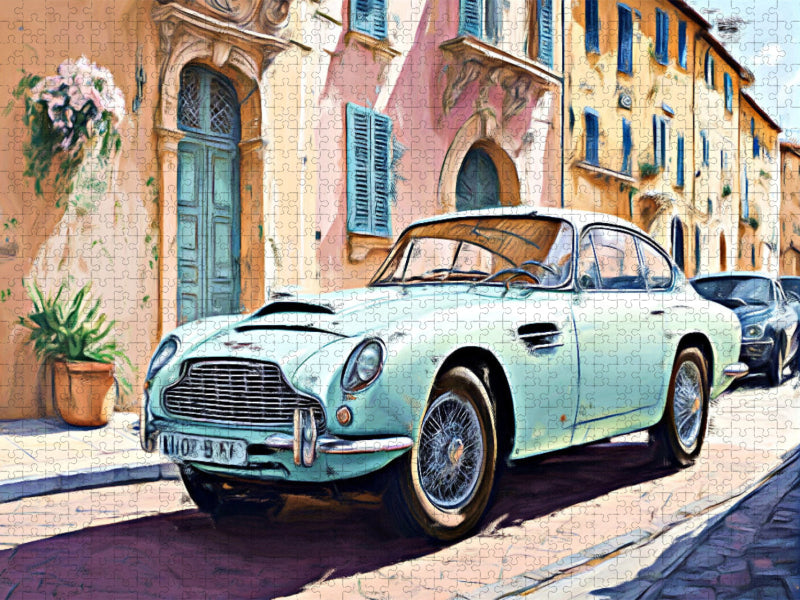 Aston Martin DB - CALVENDO Foto-Puzzle'