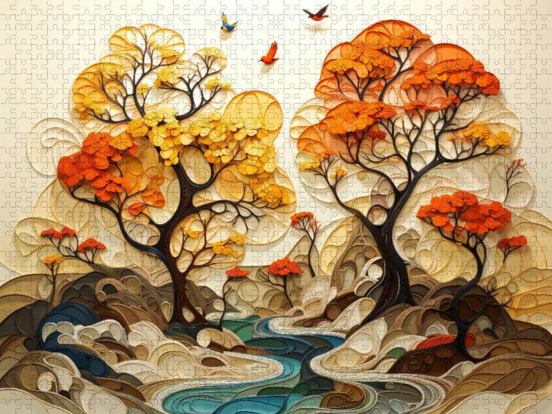 Art de l'arbre - Puzzle photo CALVENDO' 