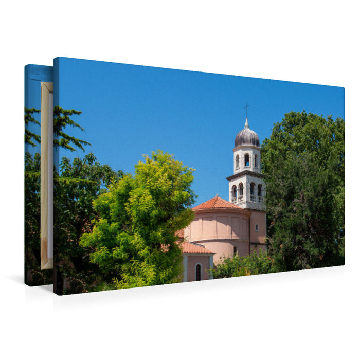 Premium Textil-Leinwand Church of the Mother of God of Health
