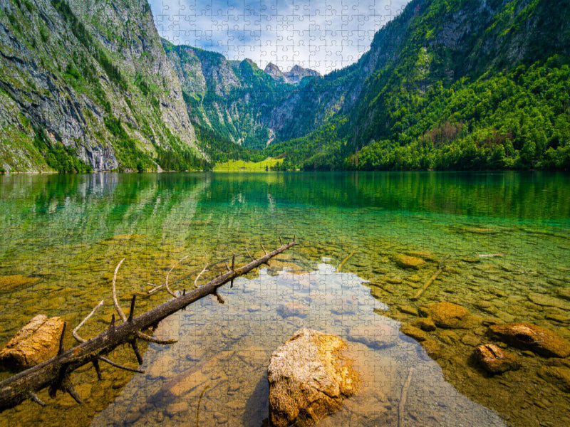 Obersee im Sommer - CALVENDO Foto-Puzzle'