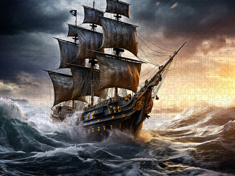 Ein Motiv aus dem Kalender Das Piratenschiff - Willkommen in der Welt der Geister - CALVENDO Foto-Puzzle'