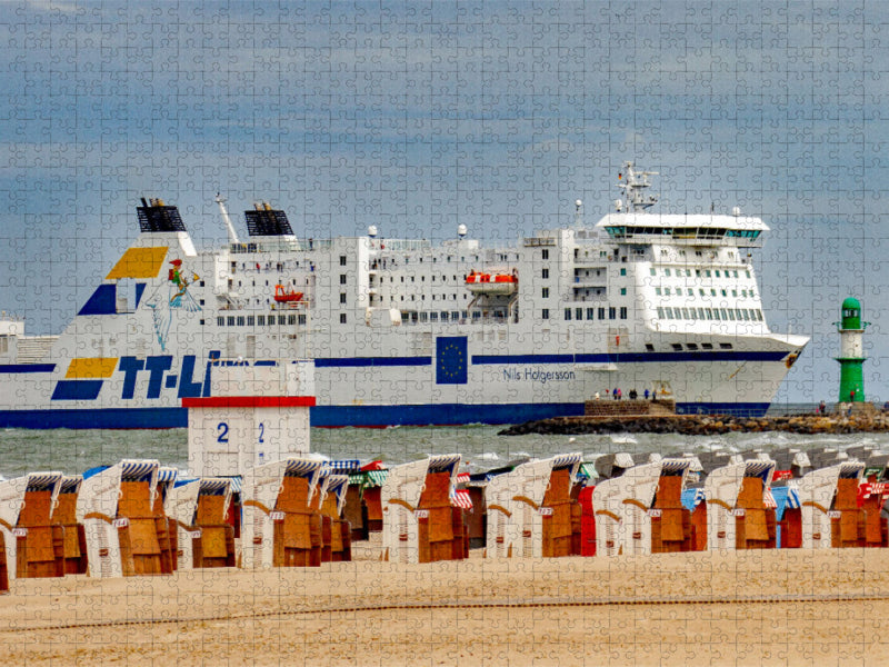 Fährschiff Nils Holgersson - CALVENDO Foto-Puzzle'