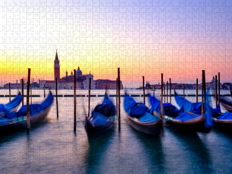 Blick auf San Giorgio Maggiore - CALVENDO Foto-Puzzle'