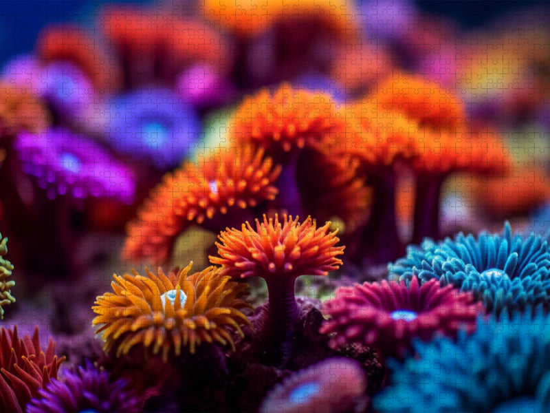 Secrets des récifs - Puzzle photo CALVENDO' 