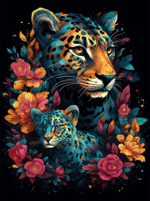 Leoparden - CALVENDO Foto-Puzzle'