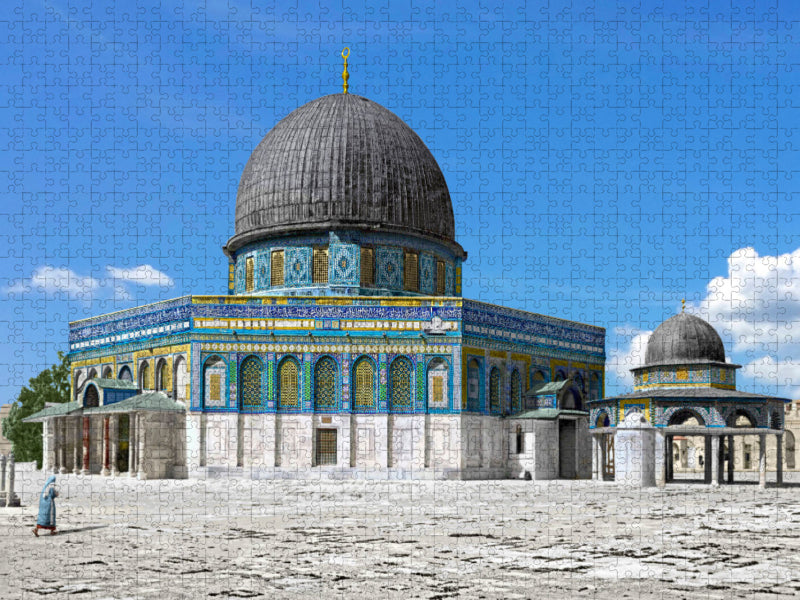 Jerusalem – Felsendom um 1900 - CALVENDO Foto-Puzzle'