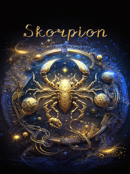 Skorpion 24. Oktober - 22. November - CALVENDO Foto-Puzzle'