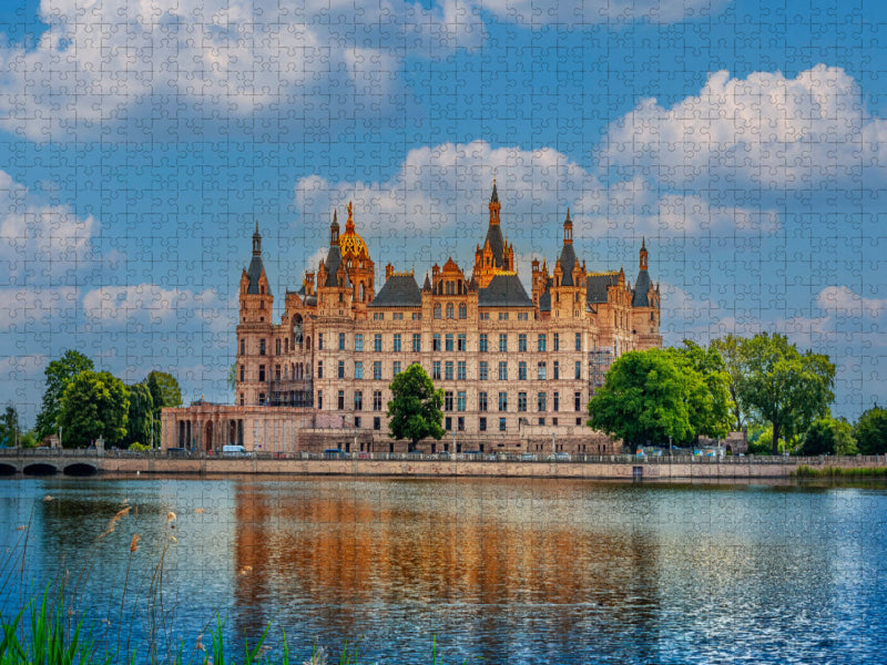 Schloß Schwerin - CALVENDO Foto-Puzzle'