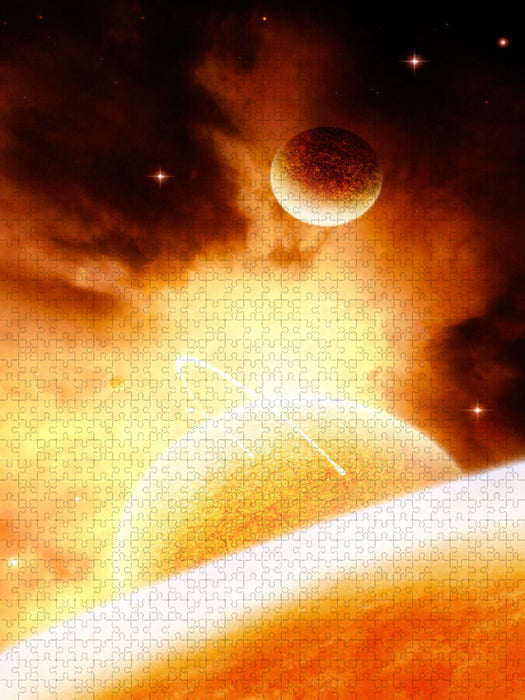 A l'équateur du soleil - Puzzle photo CALVENDO' 