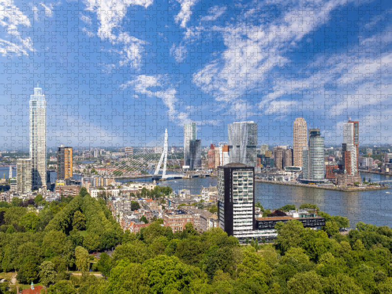 Impression fantastique de Rotterdam - Puzzle photo CALVENDO' 