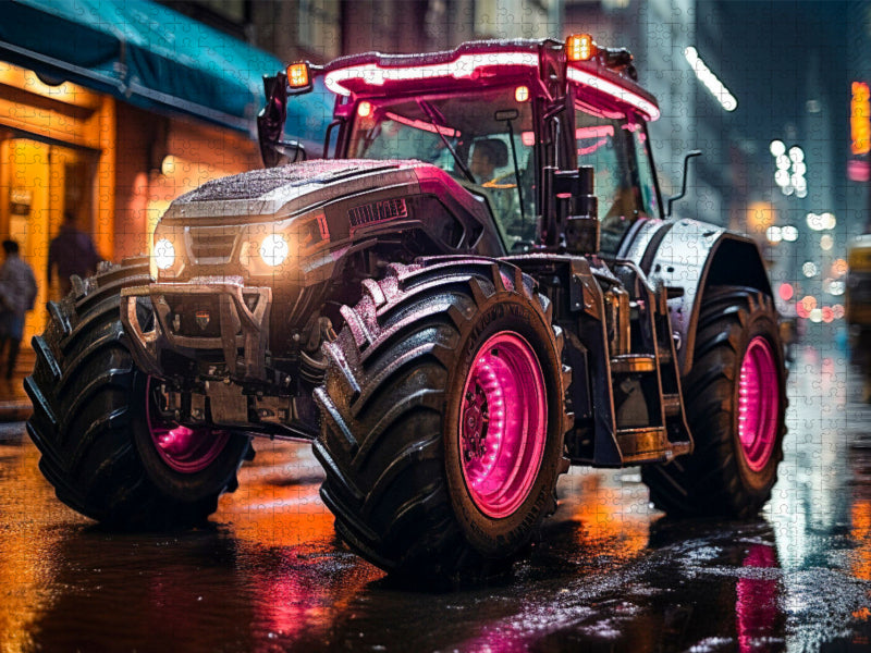 Traktoren - zukunftsweisendes Design - CALVENDO Foto-Puzzle'