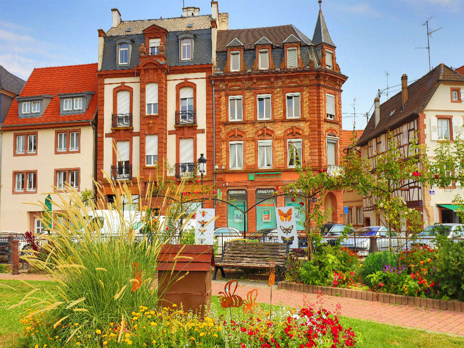 Wissembourg / Elsass - CALVENDO Foto-Puzzle'