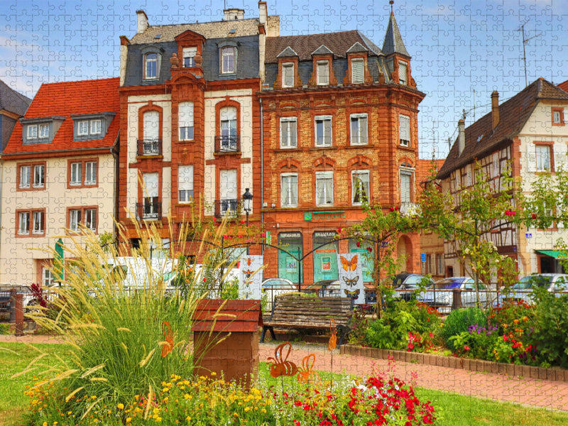 Wissembourg / Elsass - CALVENDO Foto-Puzzle'
