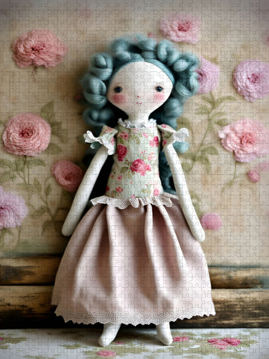 Romantische Puppe Klara - CALVENDO Foto-Puzzle'