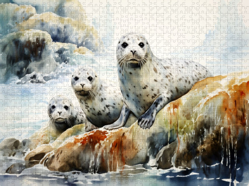 Ein Motiv aus dem Kalender "Neulich am Wasser" - CALVENDO Foto-Puzzle'