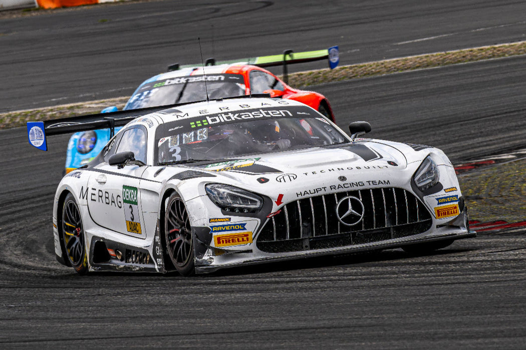 Premium Textil-Leinwand Haupt Racing Team / Mercedes AMG GT3