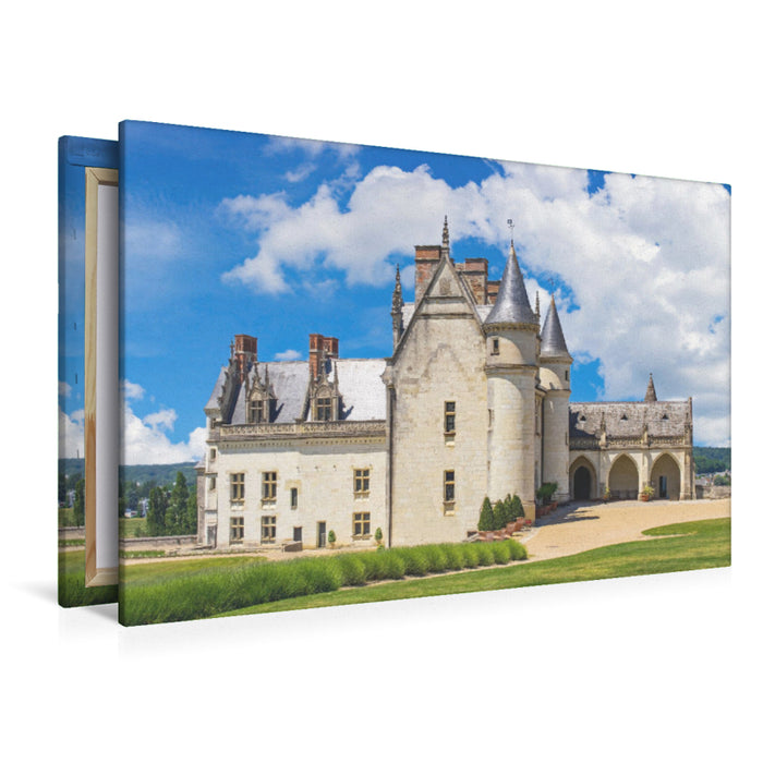 Premium Textil-Leinwand Schloss Amboise