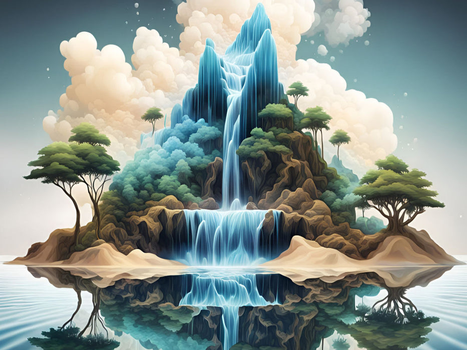 Ein Motiv aus dem Kalender Magie der Natur - Wasserfälle - CALVENDO Foto-Puzzle'