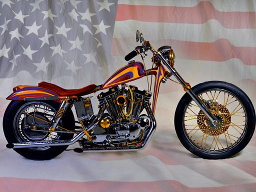 Harley Classic Chopper - CALVENDO Foto-Puzzle - calvendoverlag 29.99