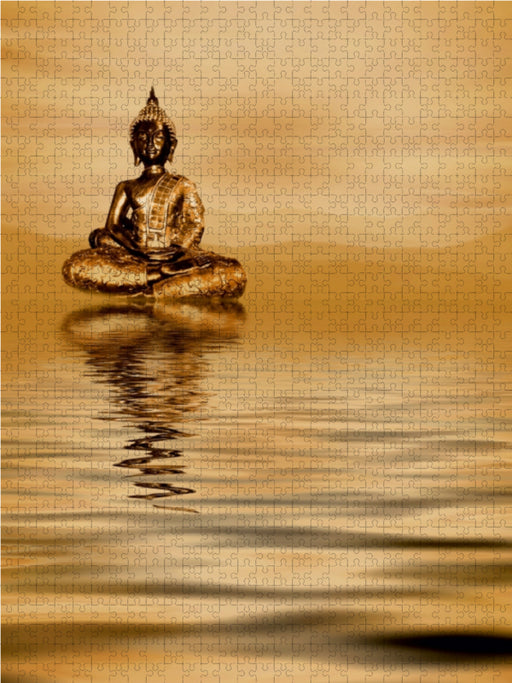 Buddha und der Glaube - CALVENDO Foto-Puzzle - calvendoverlag 29.99