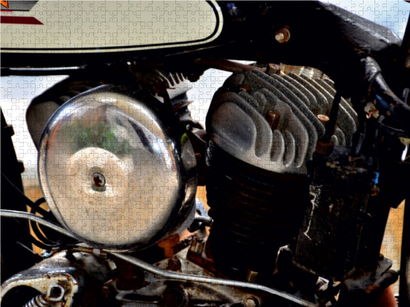 Harley Davidson WLA 750 - CALVENDO Foto-Puzzle - calvendoverlag 29.99