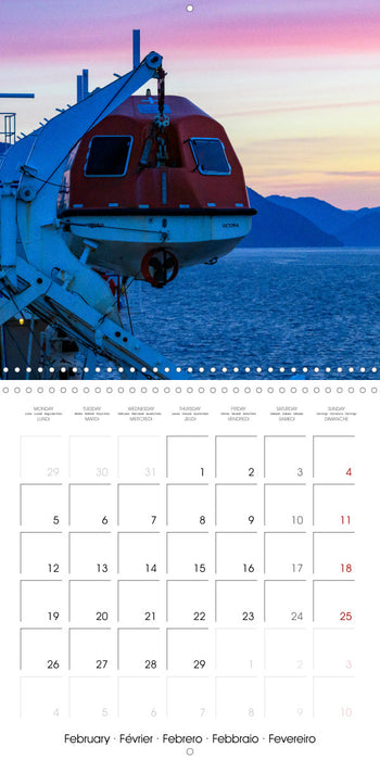 Enjoy Canada's Inside Passage (CALVENDO Monthly Calendar 2024)