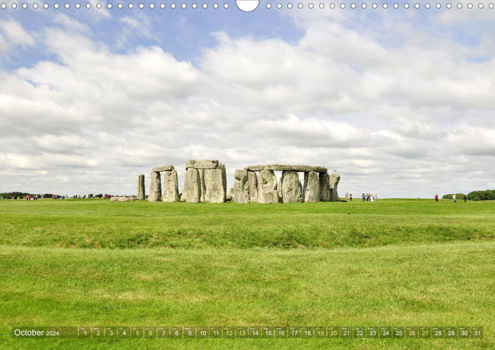 Mysterious Stonehenge (CALVENDO Monthly Calendar 2024)