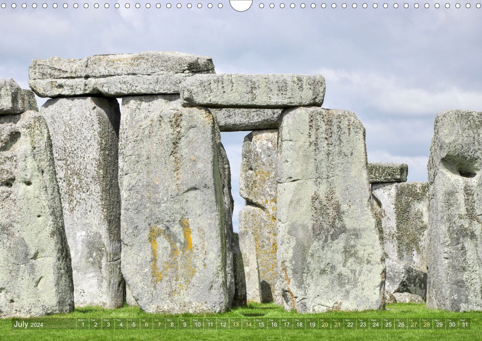Mysterious Stonehenge (CALVENDO Monthly Calendar 2024)