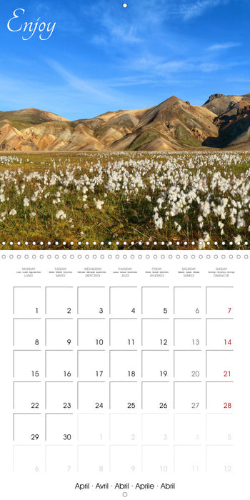 Relaxing Nature (CALVENDO Monthly Calendar 2024)