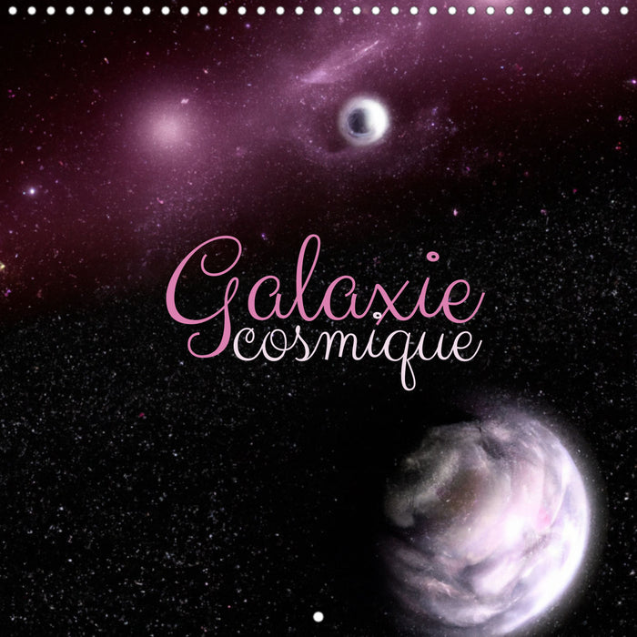 Galaxie cosmique (CALVENDO Calendrier mensuel 2024)