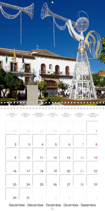 Marbella - Chic and Charming (CALVENDO Monthly Calendar 2024)