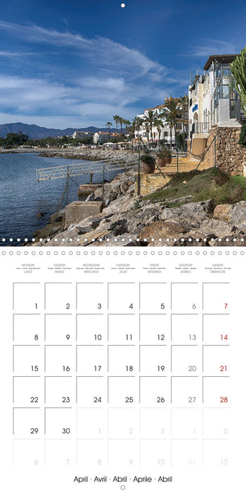 Marbella - Chic and Charming (CALVENDO Monthly Calendar 2024)