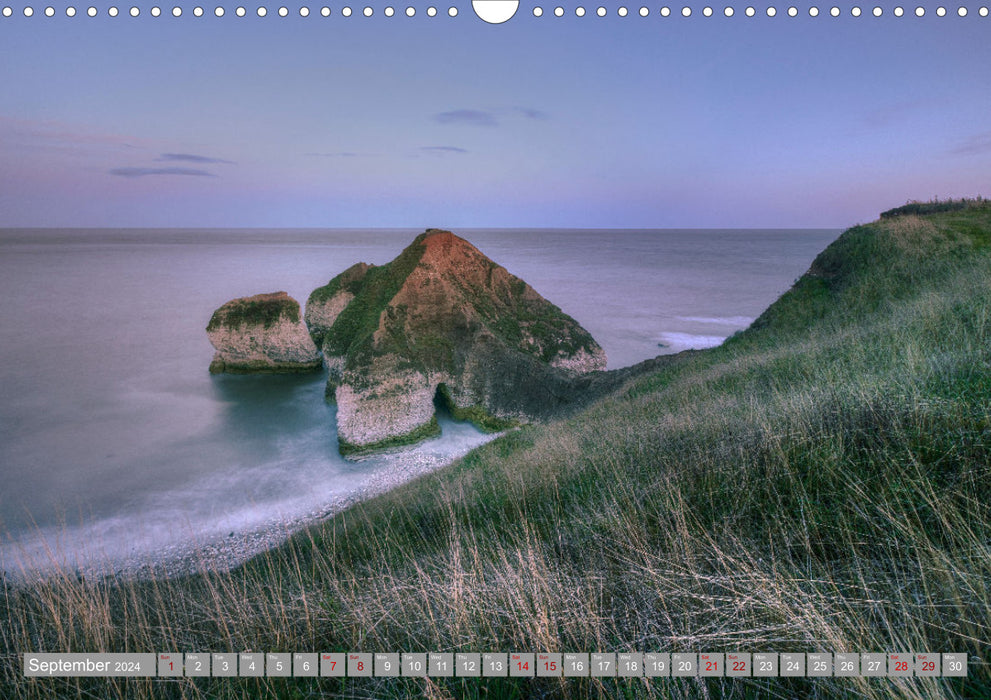 Yorkshire - Romantic between dales and coast (CALVENDO Monthly Calendar 2024)