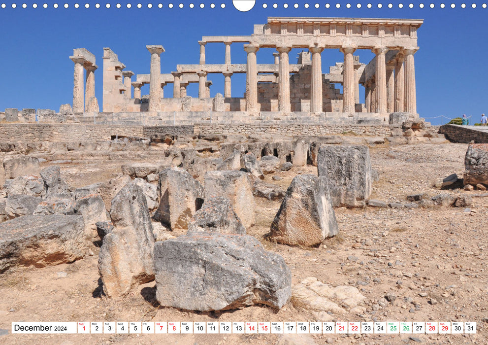 Ancient Greece and Architecture (CALVENDO Monthly Calendar 2024)