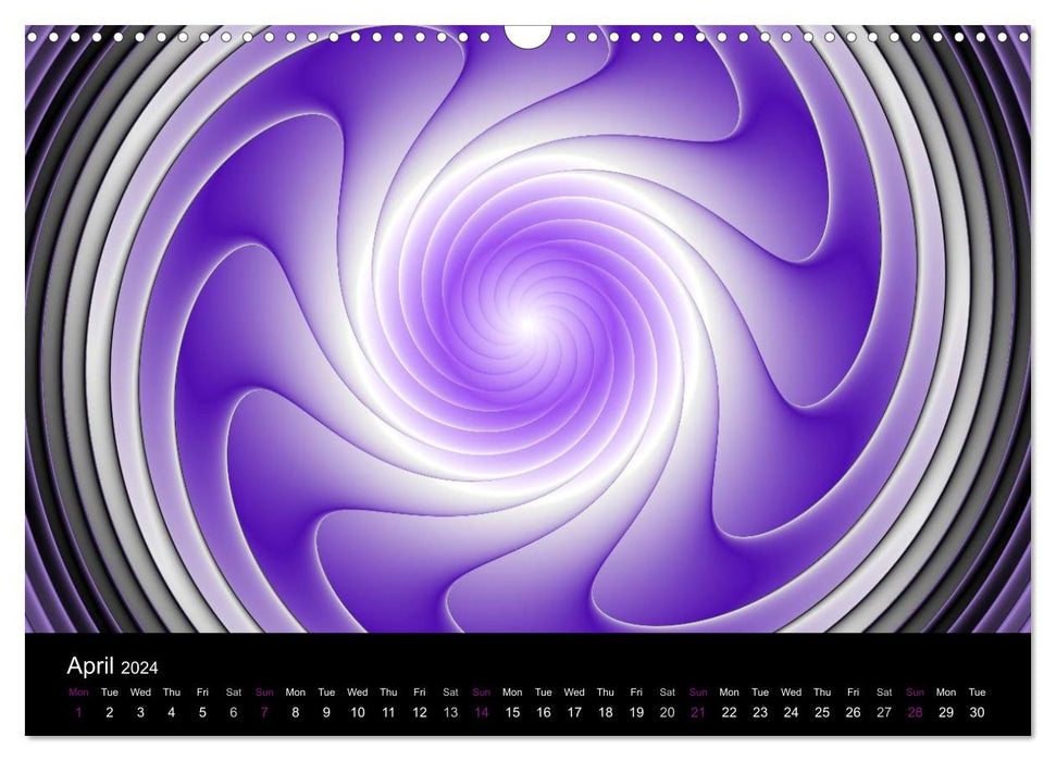 The Color Purple / UK-Version (CALVENDO Monthly Calendar 2024)