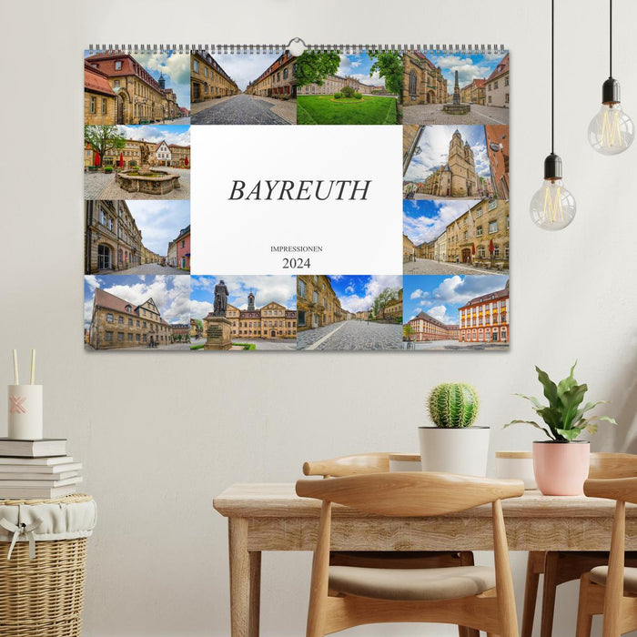 Bayreuth Impressionen (CALVENDO Wandkalender 2024)