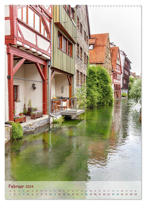 Ulm - Donaustadt für Entdecker (CALVENDO Wandkalender 2024)