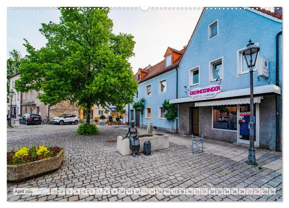 Neumarkt in der Oberpfalz Impressionen (CALVENDO Wandkalender 2024)