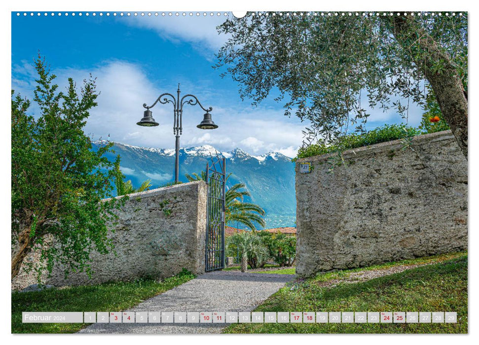 Tenno - Landscape between Trentino and Lake Garda (CALVENDO Premium Wall Calendar 2024) 