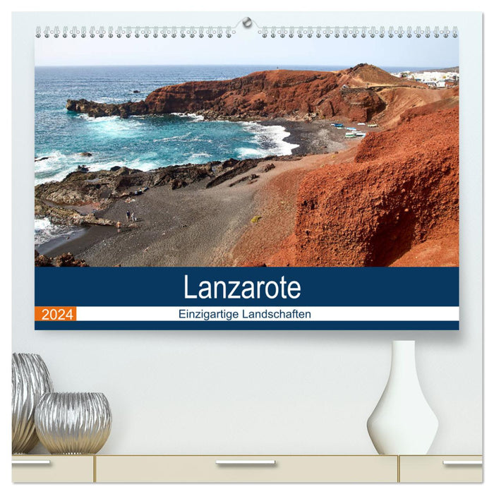 Lanzarote - Einzigartige Landschaften (CALVENDO Premium Wandkalender 2024)