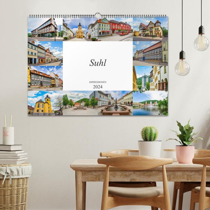 Suhl impressions (CALVENDO wall calendar 2024) 