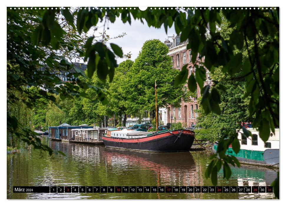 Blickpunkte Amsterdam (CALVENDO Premium Wandkalender 2024)