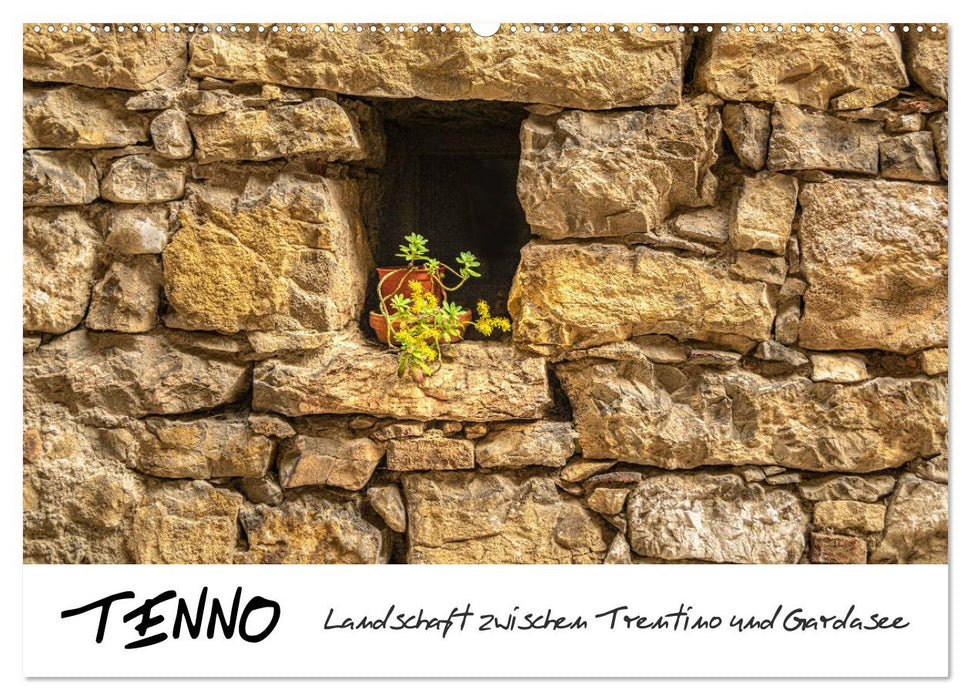 Tenno - landscape between Trentino and Lake Garda (CALVENDO wall calendar 2024) 