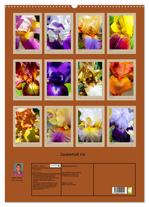 Magical Iris (CALVENDO Wall Calendar 2024) 