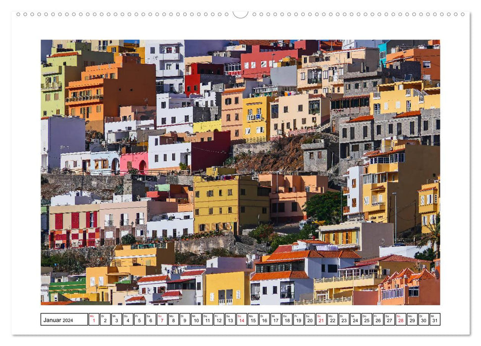Island of Longing - La Gomera (CALVENDO Premium Wall Calendar 2024) 